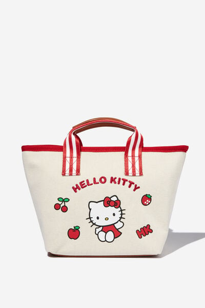 Insulated Lunch Bag, LCN SAN HELLO KITTY/RED ECRU